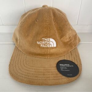 The North Face Shallow Fit Embroidered Corduroy Hat Almond Butter